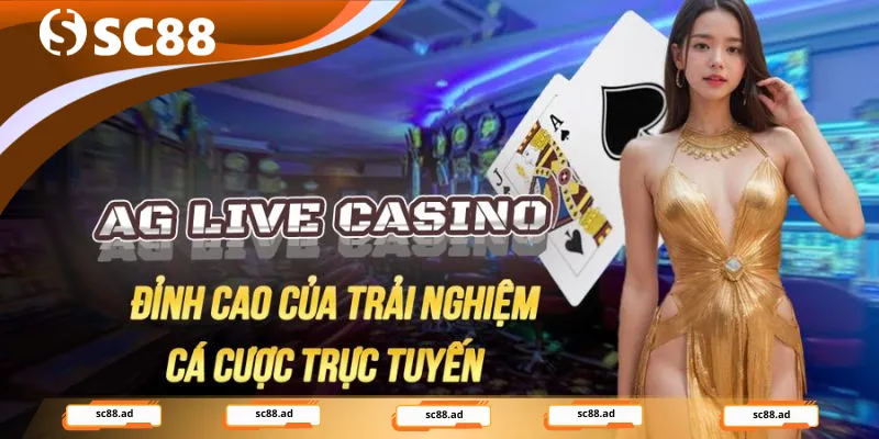 Sảnh casino trực tiếp AG được cộng đồng đánh giá cao nhờ sự minh bạch